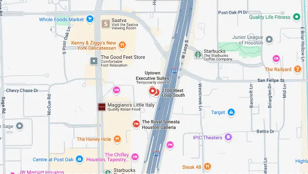 Google Map image of TJ Concrete Contractor Location in Houston, TX